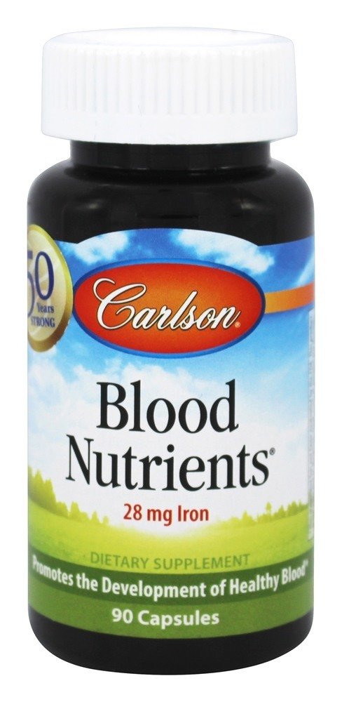 Comprar Nutrientes Sanguíneos - Cápsulas 90 Carlson Labs