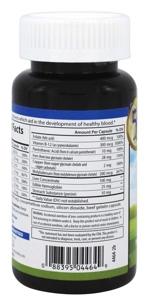 Comprar Nutrientes Sanguíneos - Cápsulas 90 Carlson Labs - Imagem 3