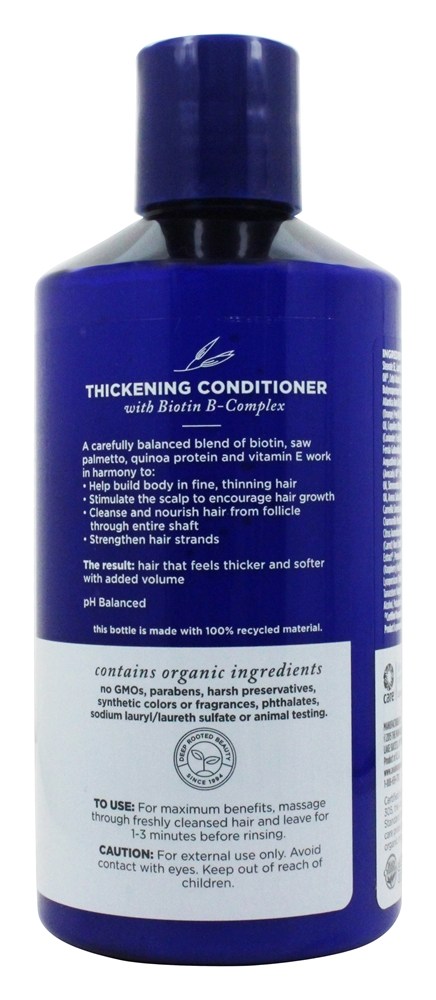 Comprar Condicionador Espessamento Biotina B Complex Therapy - 14 fl. oz. Avalon Organics - Imagem 2