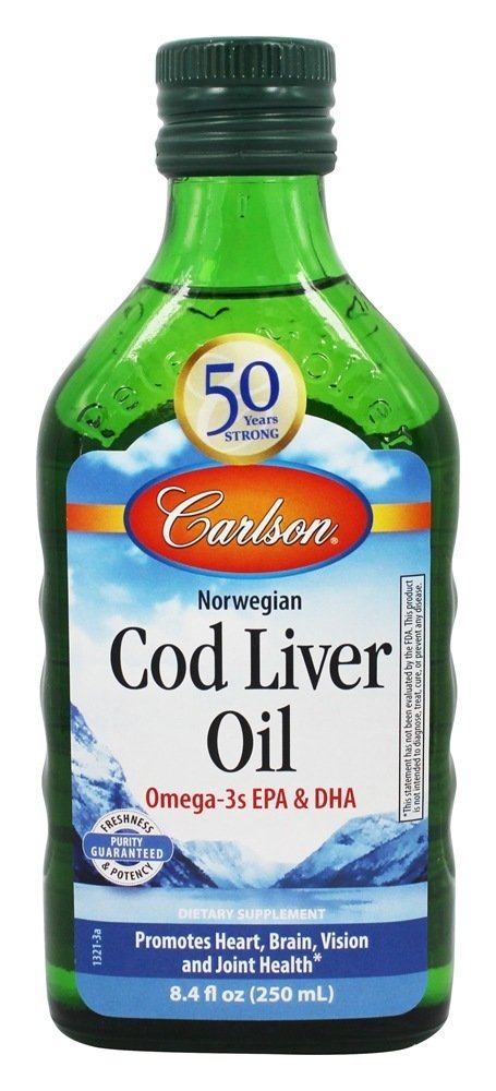 Comprar Óleo de Fígado de Bacalhau Norueguês - 8.4 fl. oz. Carlson Labs