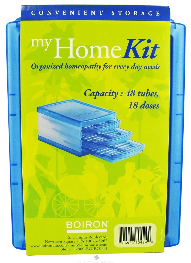 Comprar Meu kit prático de armazenamento em casa - Capacidade: 48 Tubos, 18 Doses Boiron