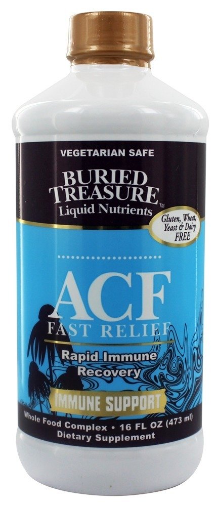 Comprar Força alta do apoio imune do relevo rápido de ACF - 16 fl. oz. Buried Treasure Products