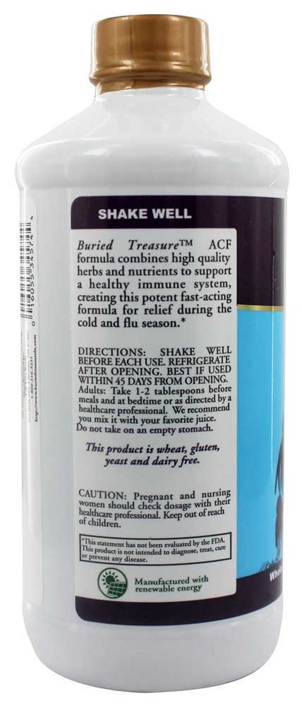 Comprar Força alta do apoio imune do relevo rápido de ACF - 16 fl. oz. Buried Treasure Products - Imagem 3