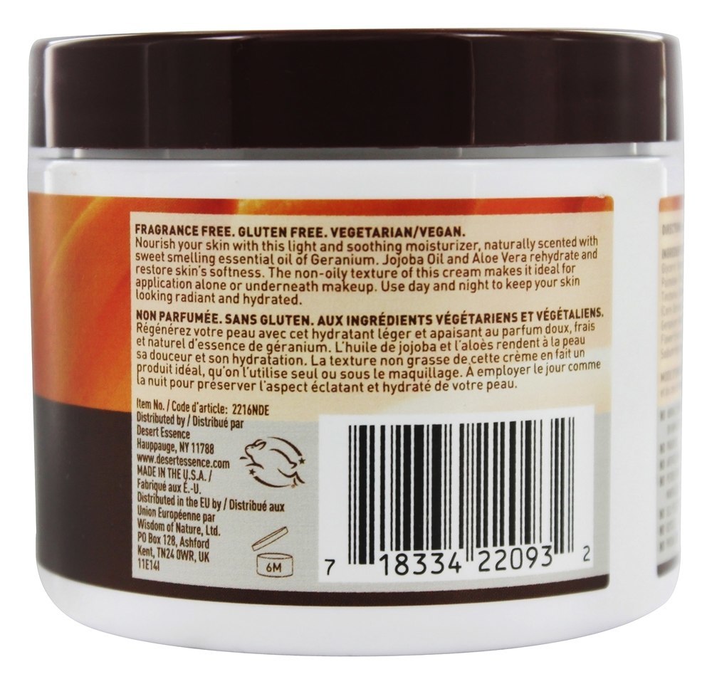 Comprar Hidratante Facial Essencial Diário com Jojoba e Aloe Vera - 4 oz. Desert Essence - Imagem 2