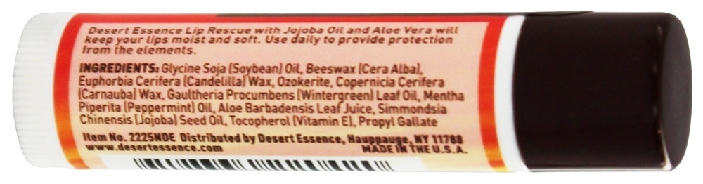 Comprar Resgate de Lábios Hidratante com Óleo de Jojoba - 0.15 oz. Desert Essence - Imagem 2