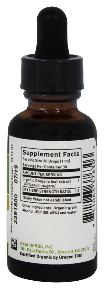 Comprar Folha de orégano - 1 fl. oz. Gaia Herbs - Imagem 2