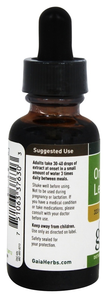 Comprar Folha de orégano - 1 fl. oz. Gaia Herbs - Imagem 3