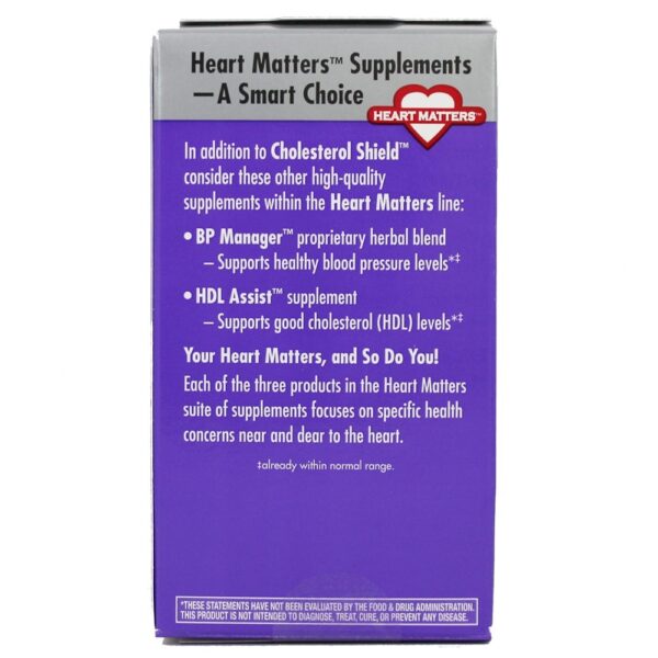 Comprar Cholesterol Shield Fórmula de Fitoesterol - 90 Tablets Nature's Way - Imagem 4