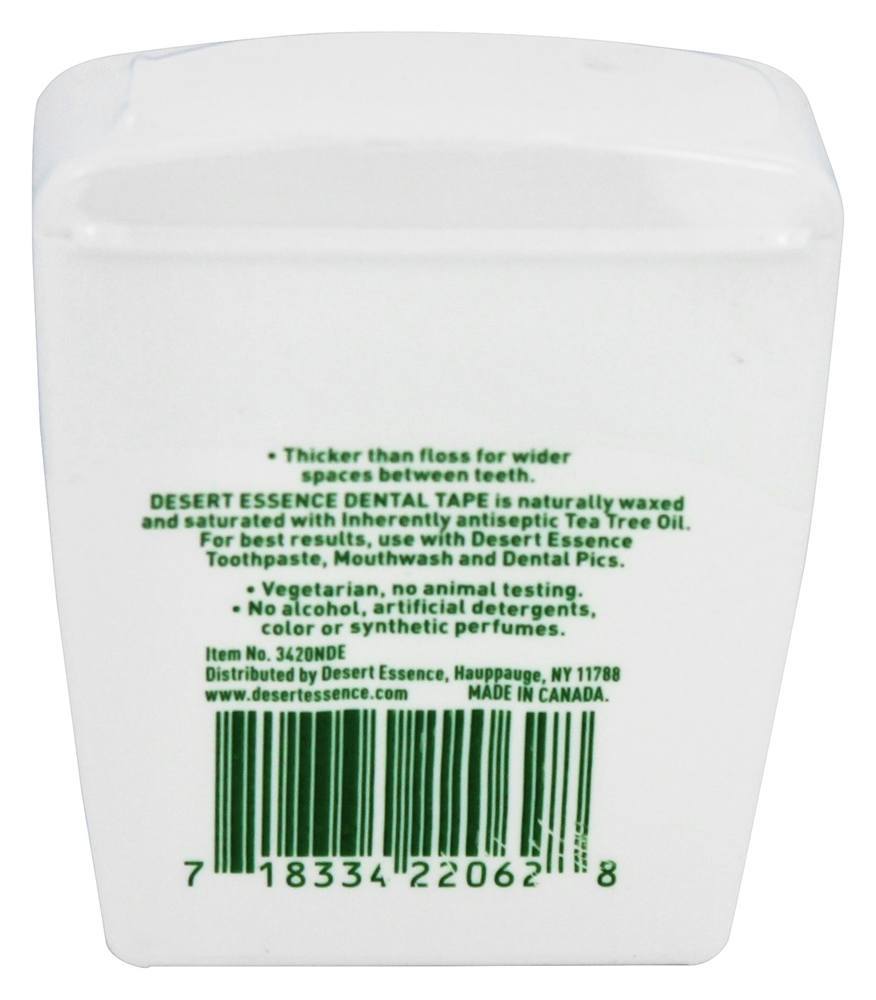 Comprar Fita dental do óleo da árvore do chá encerada - 30 Quintal (s) Desert Essence - Imagem 2