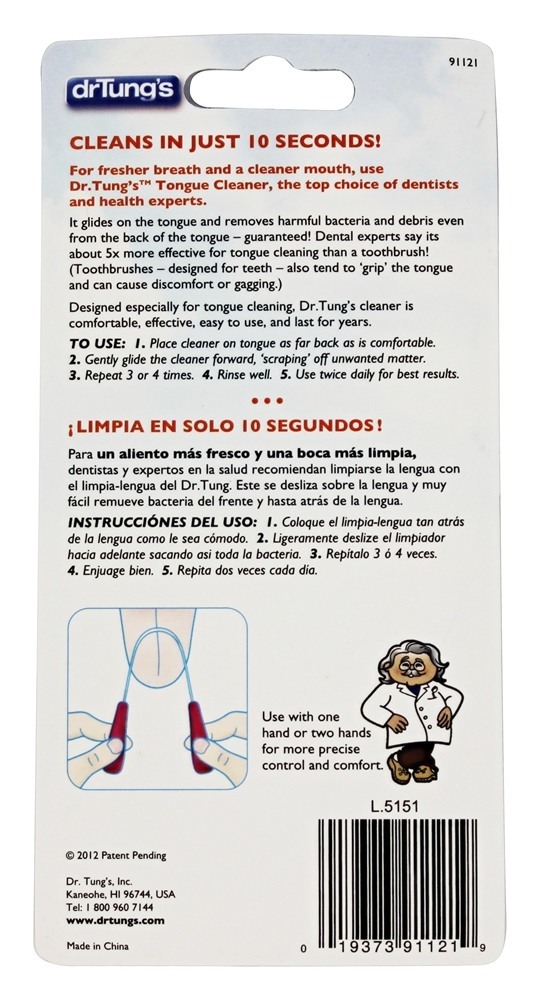 Comprar Limpador de língua DrTung's - Imagem 3