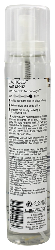 Comprar L.Um. Segurar Cabelo Spritz Máximo Segurar - 5 fl. oz. Giovanni - Imagem 2