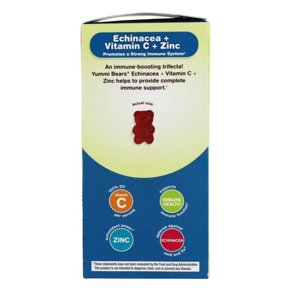 Comprar Yummi Bears Echinacea + Vitamina C + Zinco - 40 Gummies Hero Nutritionals Products - Imagem 5