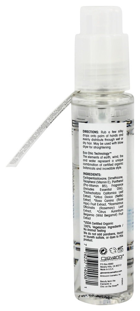 Comprar Frisado Ser Ido Super Suavização Anti-Frisado Cabelo Soro - 2.75 fl. oz. Giovanni - Imagem 2