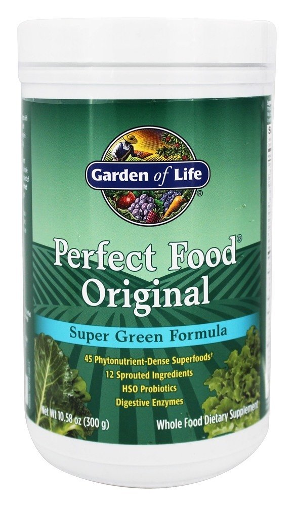 Comprar Perfeito Comida Original Super Verde Fórmula Pó - 10.58 oz. Garden of Life