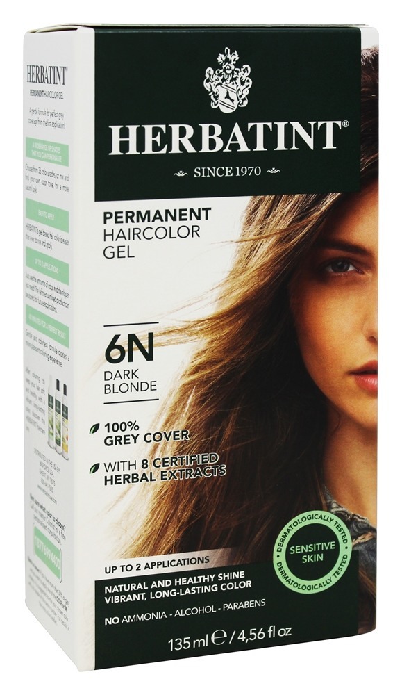 Comprar Gel Permanente Herbal Haircolor 6N Loira Escura - 4.5 fl. oz. Herbatint