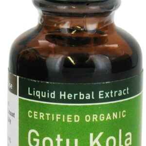 Comprar Folha de Gotu Kola e Orgânico Certificado de Raiz - 1 fl. oz. Gaia Herbs