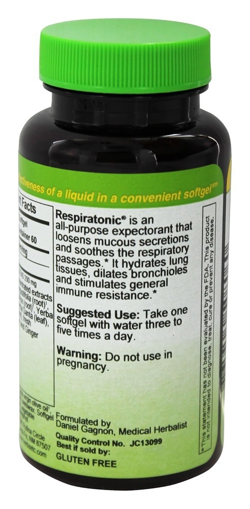 Comprar Álcool respiratório livre - 60 Softgels Herbs Etc - Imagem 3