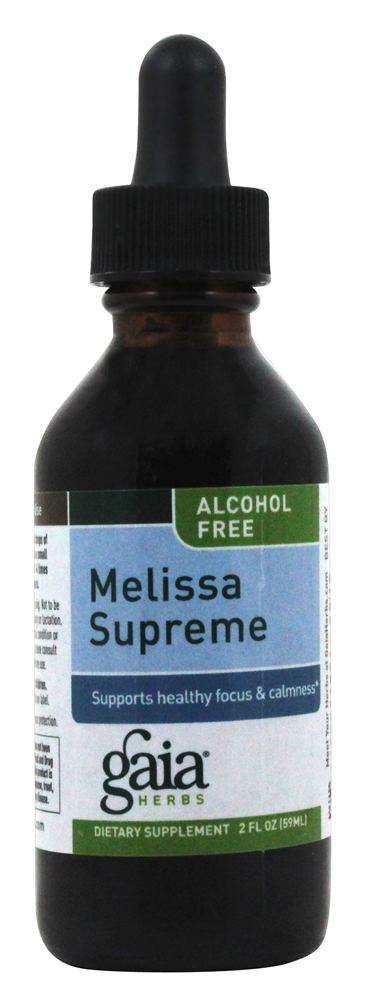 Comprar Melissa Supreme Sem Álcool - 2 oz. Gaia Herbs