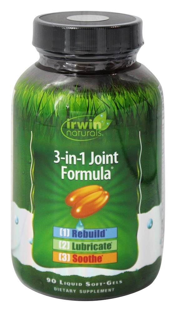 Comprar Fórmula Conjunta 3 em 1 - 90 Gelcaps Irwin Naturals