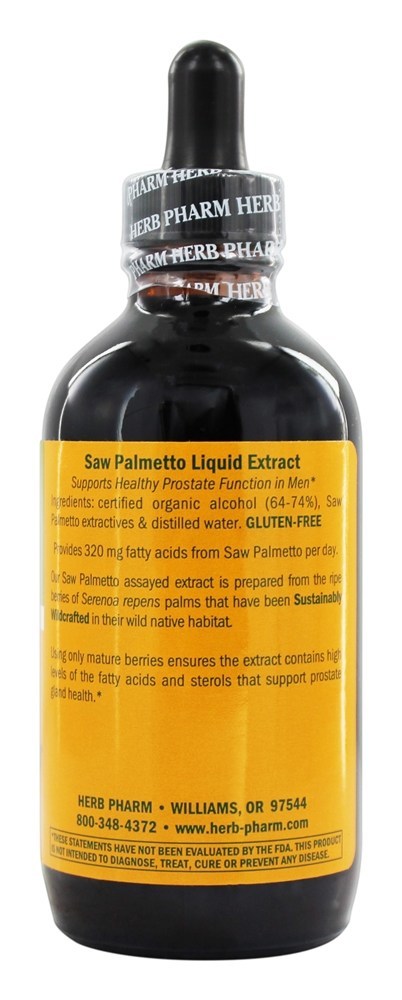 Comprar Extrato de Saw Palmetto - 4 fl. oz. Herb Pharm - Imagem 2