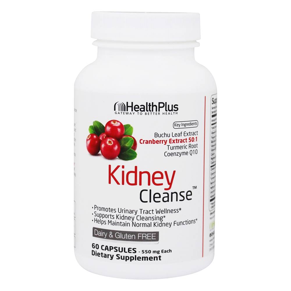 Comprar Kidney Cleanse Para o Trato Urinário - Cápsulas 90 Health Plus