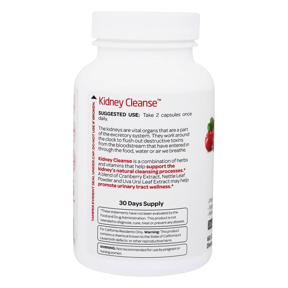 Comprar Kidney Cleanse Para o Trato Urinário - Cápsulas 90 Health Plus - Imagem 3