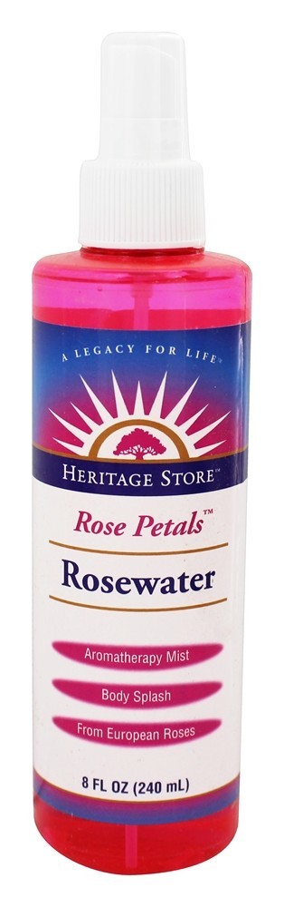 Comprar Flor, água, atomizador, névoa pulverizador, rosa, pétalas, rosewater - 8 fl. oz. Heritage