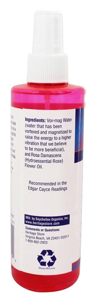Comprar Flor, água, atomizador, névoa pulverizador, rosa, pétalas, rosewater - 8 fl. oz. Heritage - Imagem 3