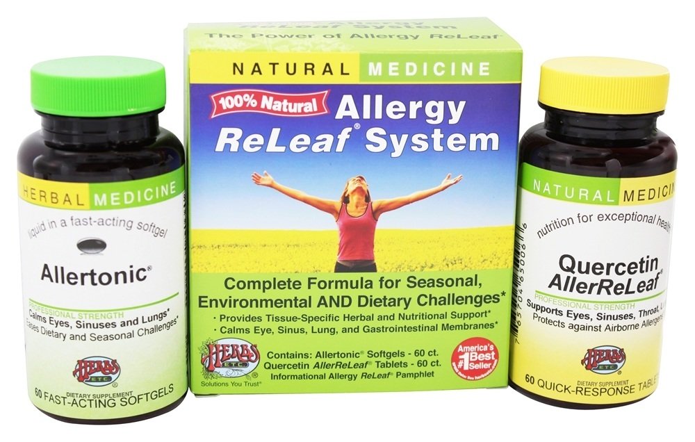 Comprar Sistema Allergy ReLeaf - 60 Allertonic Cápsula Gelatinosa & 60 Allerreleaf Comprimidos - 2 Frasco (s) Herbs Etc