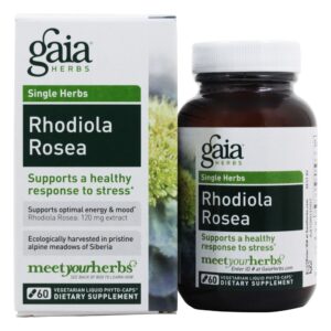 Comprar Phyto-Caps de Rhodiola Rosea - Cápsulas vegetarianas 60 Gaia Herbs