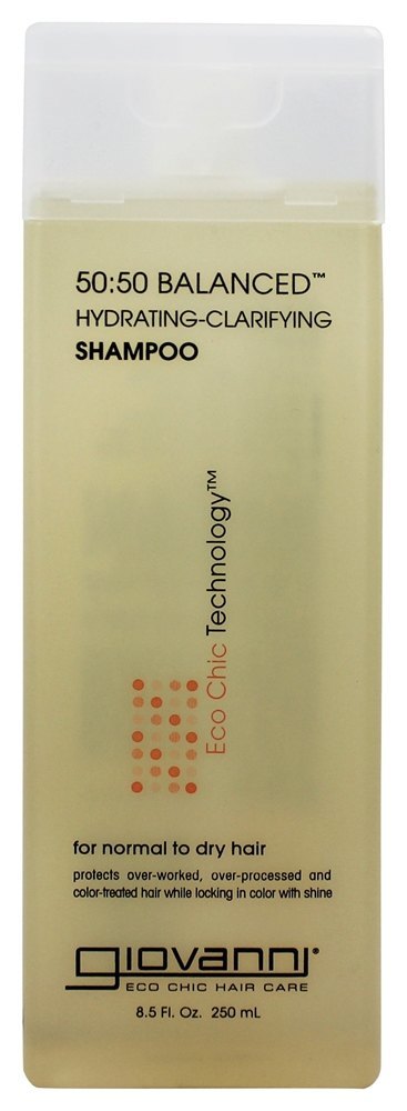 Comprar Shampoo 50 : 50 Clareamento hidratante balanceado para cabelos normais a secos - 8.5 fl. oz. Giovanni