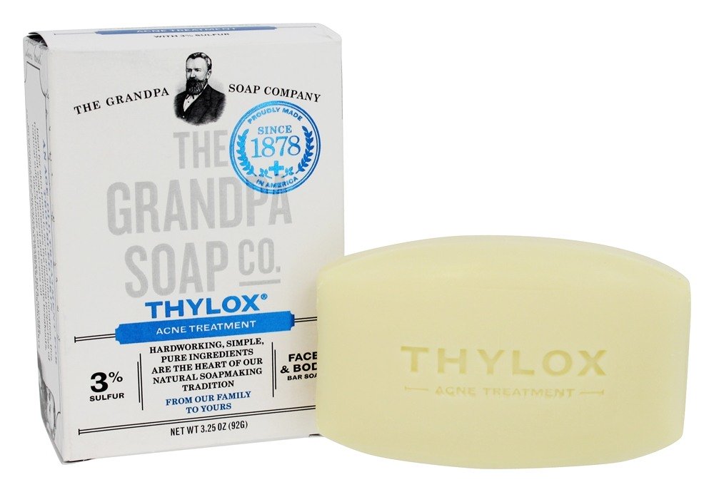 Comprar Thylox Acne Tratamento Sabonete com Enxofre - 3.25 oz. The Grandpa Soap Co.