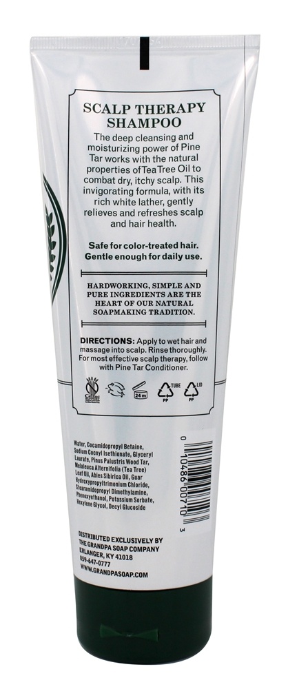 Comprar Couro cabeludo Terapia Pinho Alcatrão Xampu - 8 fl. oz. The Grandpa Soap Co. - Imagem 2