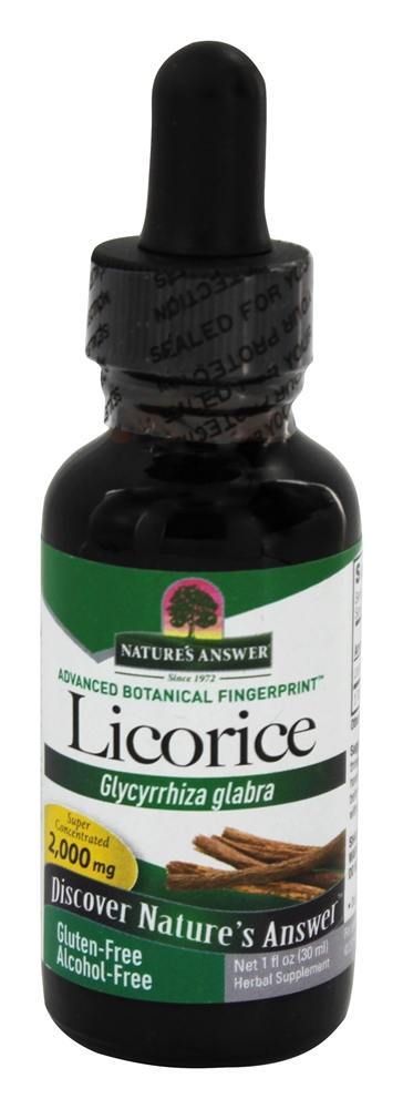Comprar Raiz de alcaçuz sem álcool - 1 fl. oz. Nature's Answer