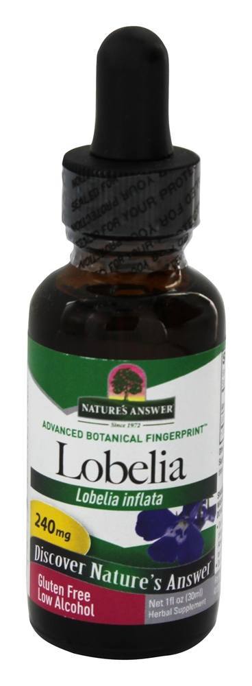 Comprar Álcool orgânico de raiz de lobélia - 1 oz. Nature's Answer