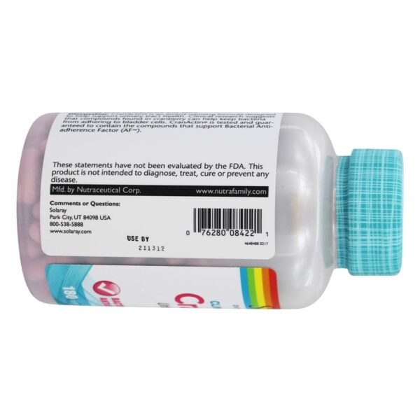 Comprar CranActin Clinicamente Testado para a Saúde do Trato Urinário - 180 Cápsula (s) vegetal (s) Solaray - Imagem 4