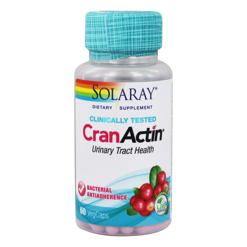 Comprar CranActin Cranberry Para a Saúde do Trato Urinário - 60 Cápsula (s) vegetal (s) Solaray