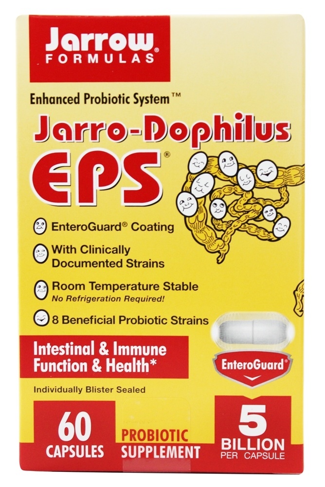 Comprar Jarro-Dophilus EPS Suplemento Probiótico 5 Bilhões de UFC - Cápsulas vegetarianas 60 Jarrow Formulas