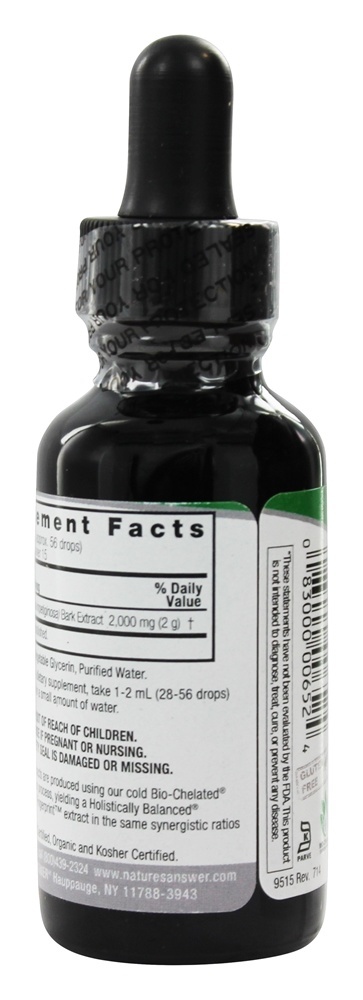 Comprar Pau D 'Arco Sem álcool - 1 fl. oz. Nature's Answer - Imagem 3