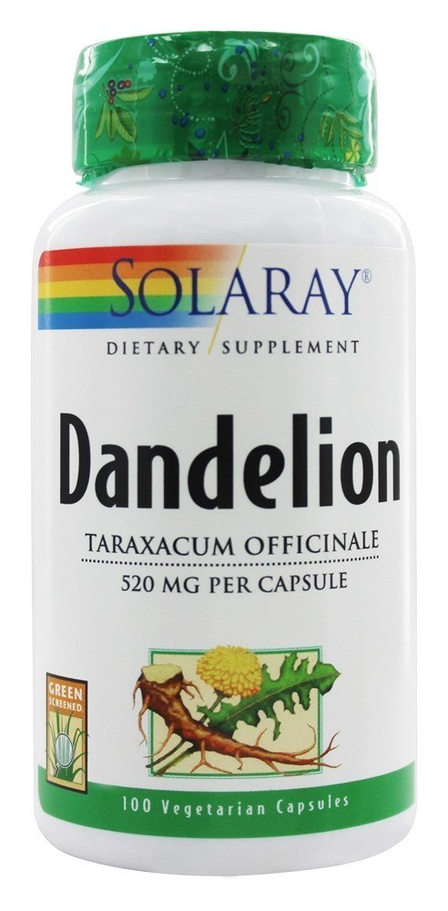 Comprar Raiz Dente-de-Leão 520 mg. - Cápsulas 100 Solaray