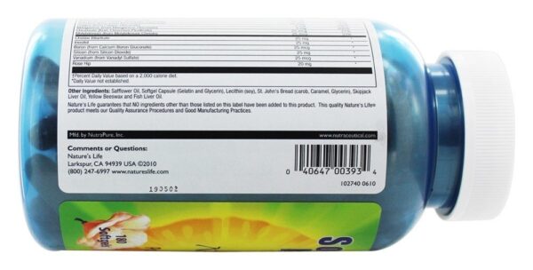 Comprar Gelatina Mole Múltipla - 180 Softgels Nature's Life - Imagem 4