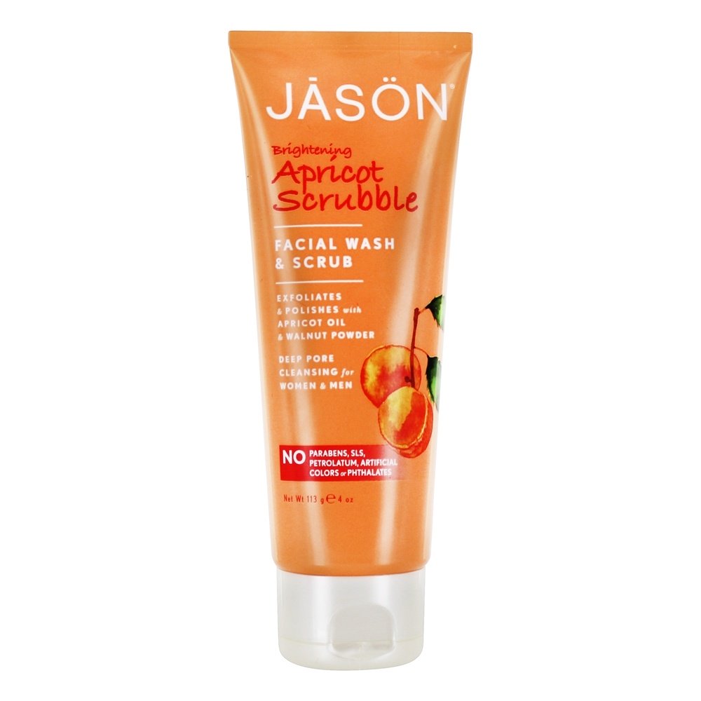 Comprar Scrubble Esfoliante Facial Wash e Scrub Apricot - 4 fl. oz. JASON Natural Products