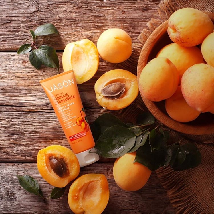 Comprar Scrubble Esfoliante Facial Wash e Scrub Apricot - 4 fl. oz. JASON Natural Products - Imagem 3