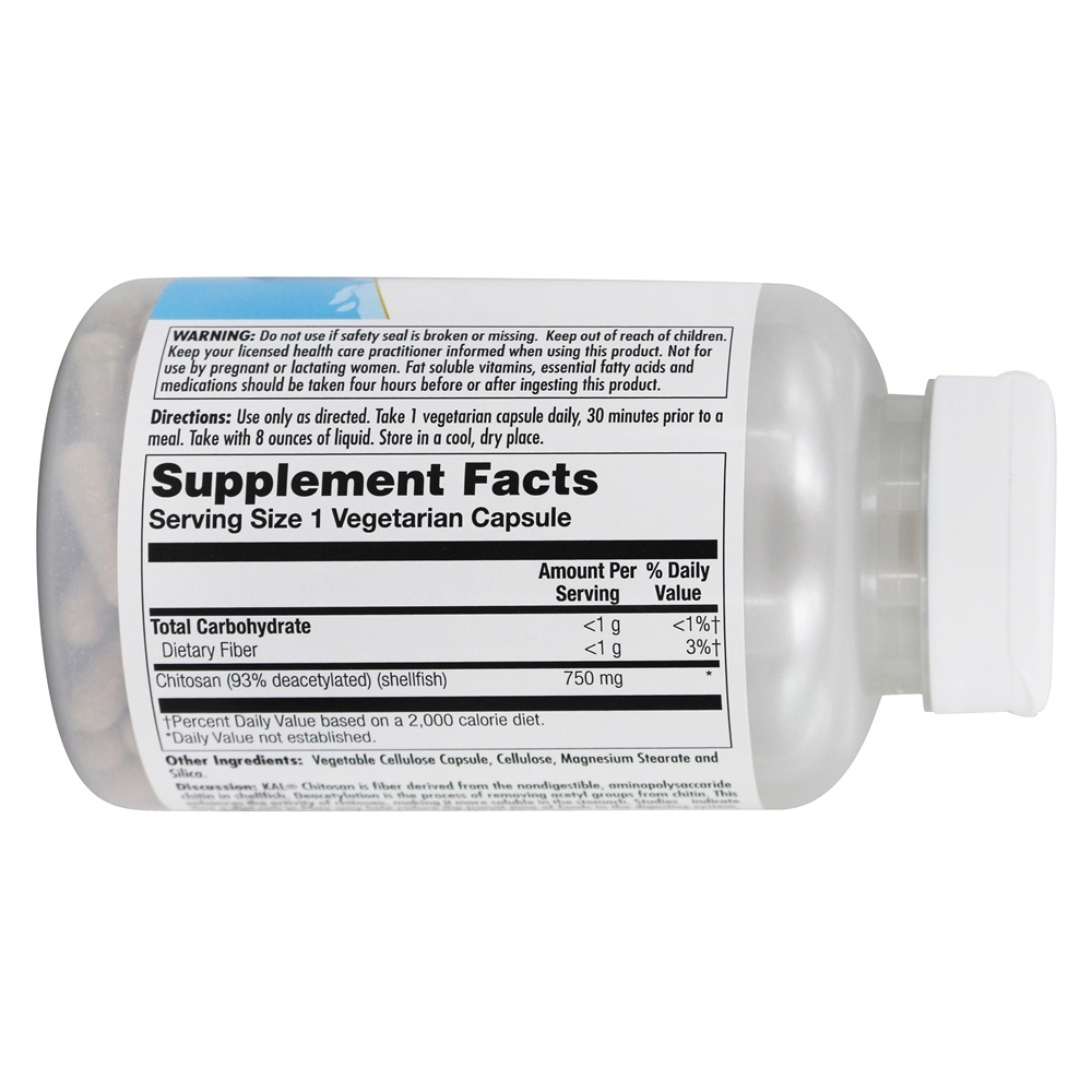 Comprar Extrato de fibra de quitosana 750 mg. - Cápsulas 120 Kal - Imagem 2