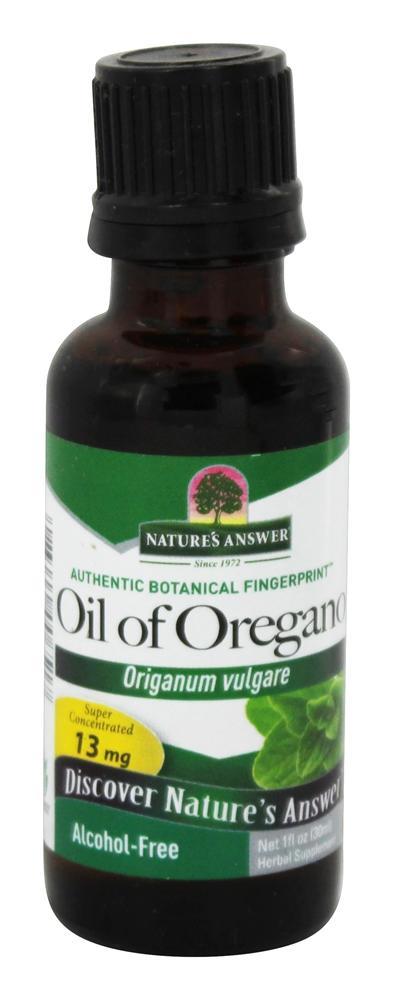 Comprar Óleo de folha de orégano sem álcool - 1 fl. oz. Nature's Answer