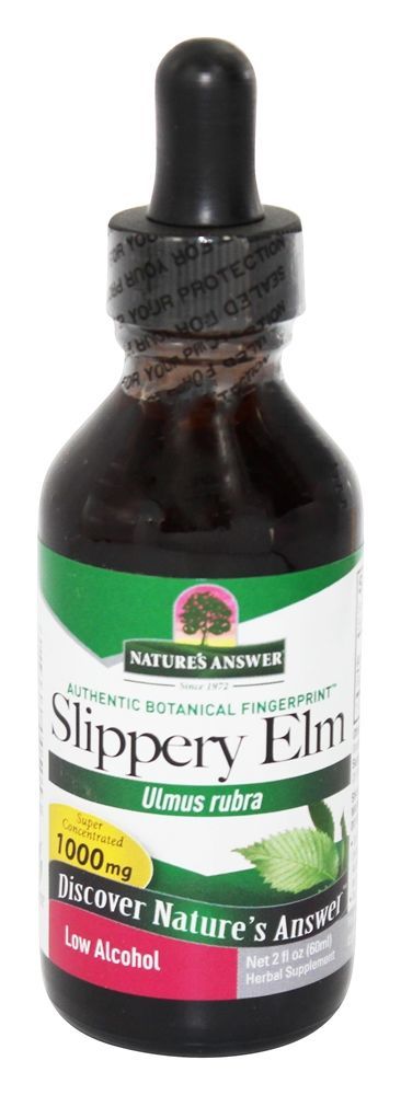 Comprar Álcool orgânico da casca interna do olmo escorregadiço - 2 fl. oz. Nature's Answer