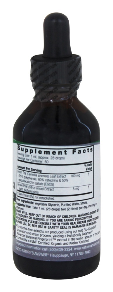 Comprar Super Verde Chá álcool Livre - 2 fl. oz. Nature's Answer - Imagem 2