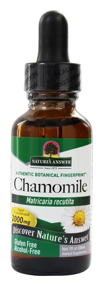 Comprar Flores de camomila sem álcool orgânico - 1 oz. Nature's Answer