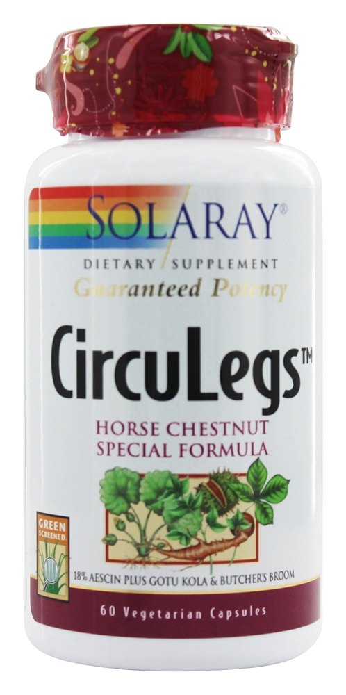 Comprar Garantido Potência Circuleg Cavalo Castanha Especial Fórmula - Cápsulas 60 Solaray
