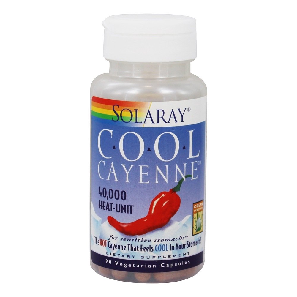 Comprar Cool Cayenne - Cápsulas 90 Solaray